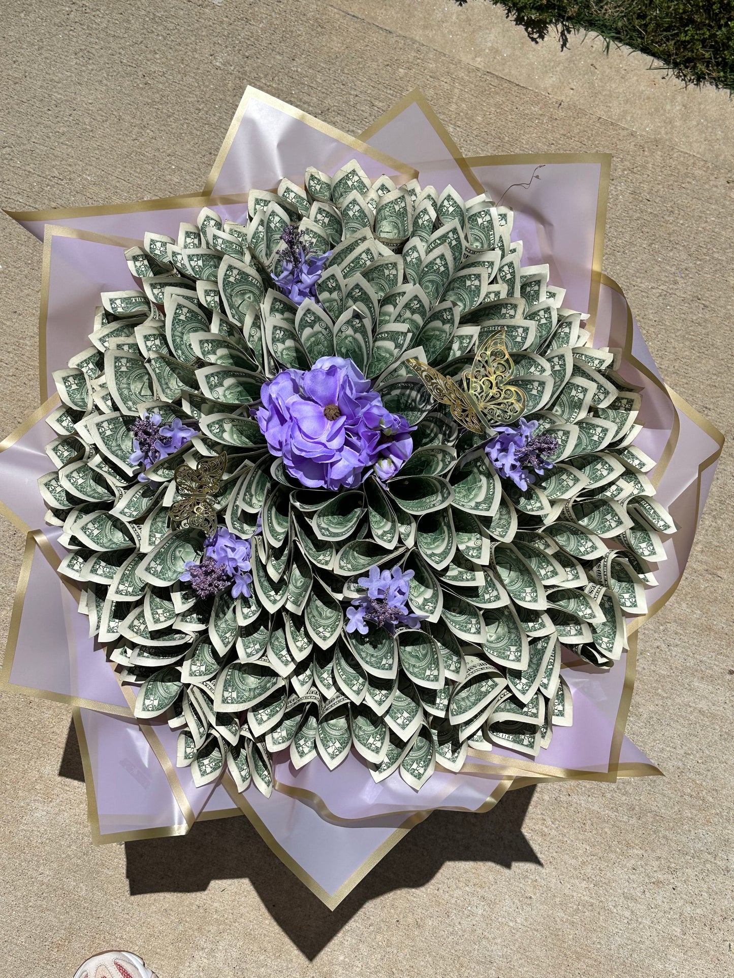 $100 Money Bouquet