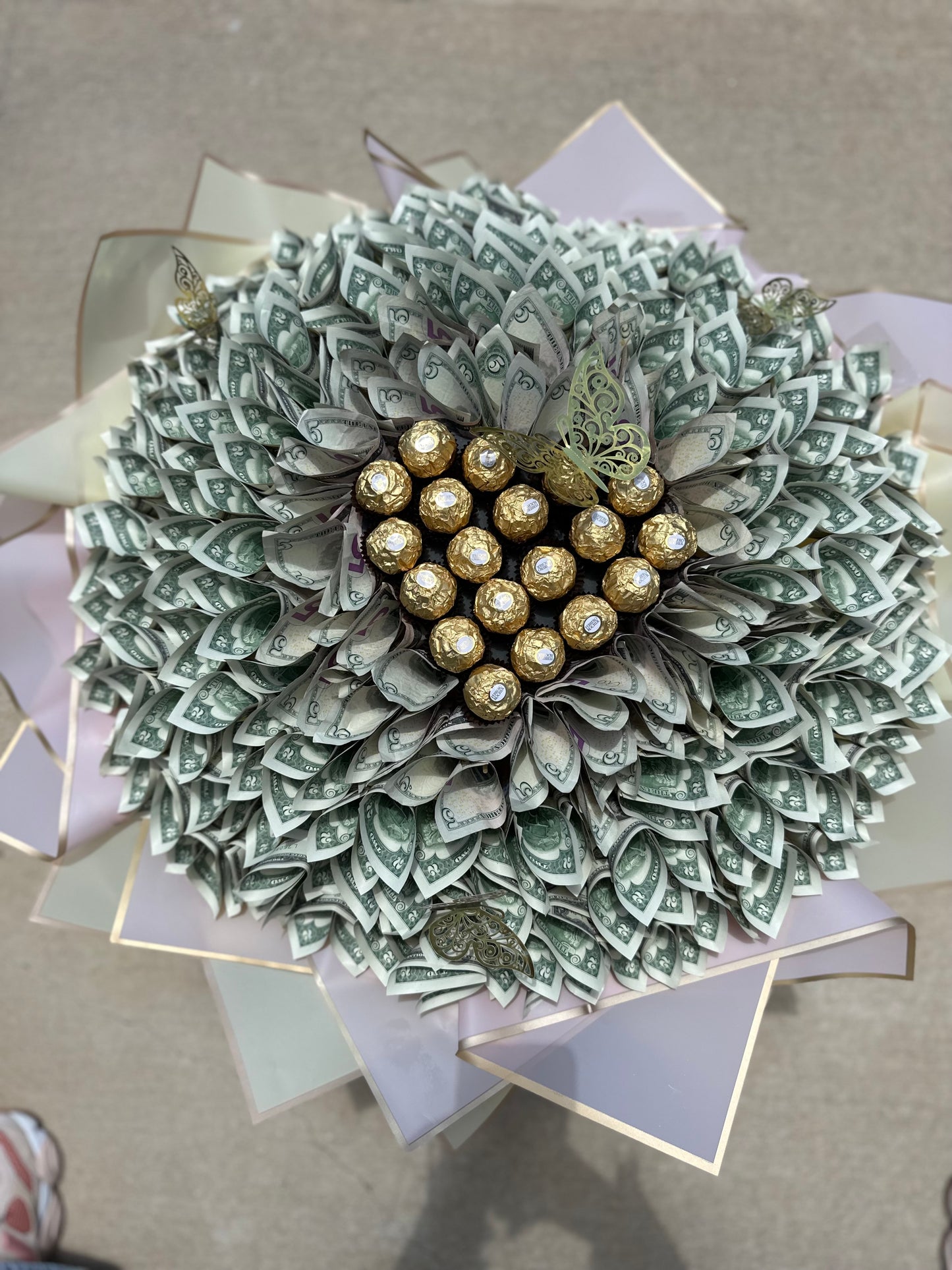 $100 Money Bouquet