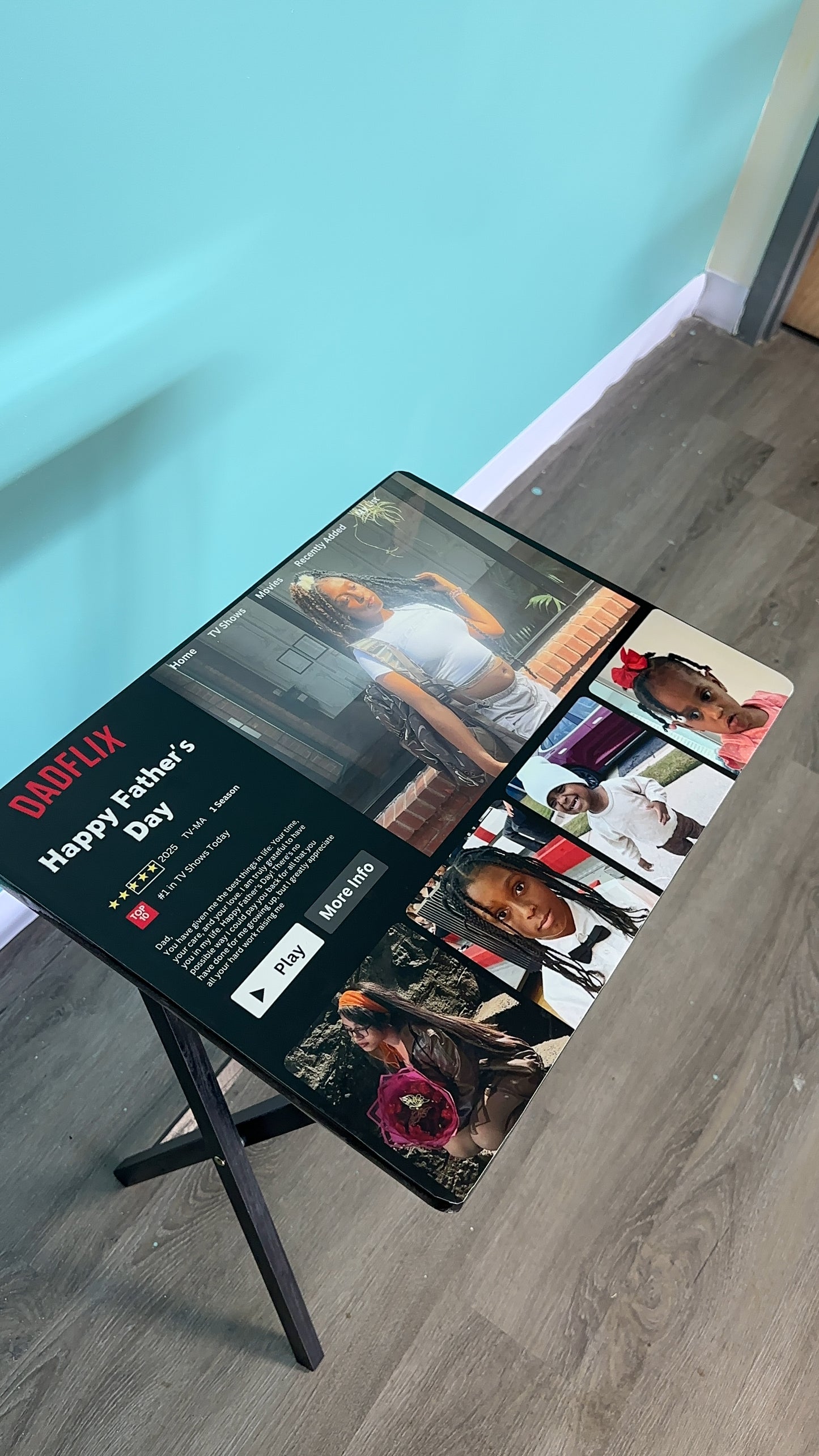 Custom TV Tray